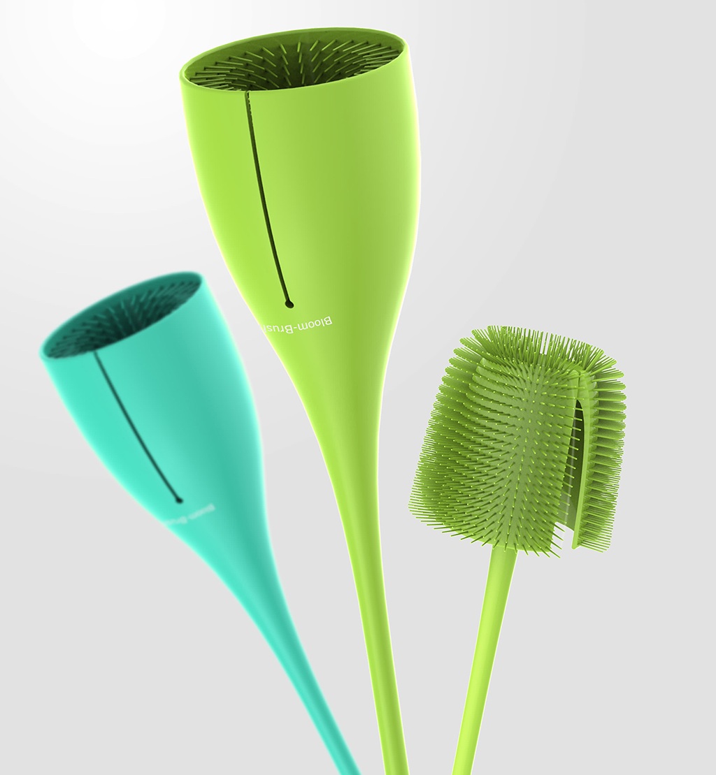 Bloom-Brush馬桶刷概念設計
